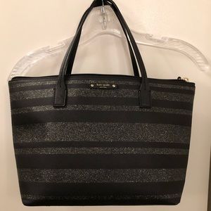 Kate Spade Hani Haven Lane Glitter Tote